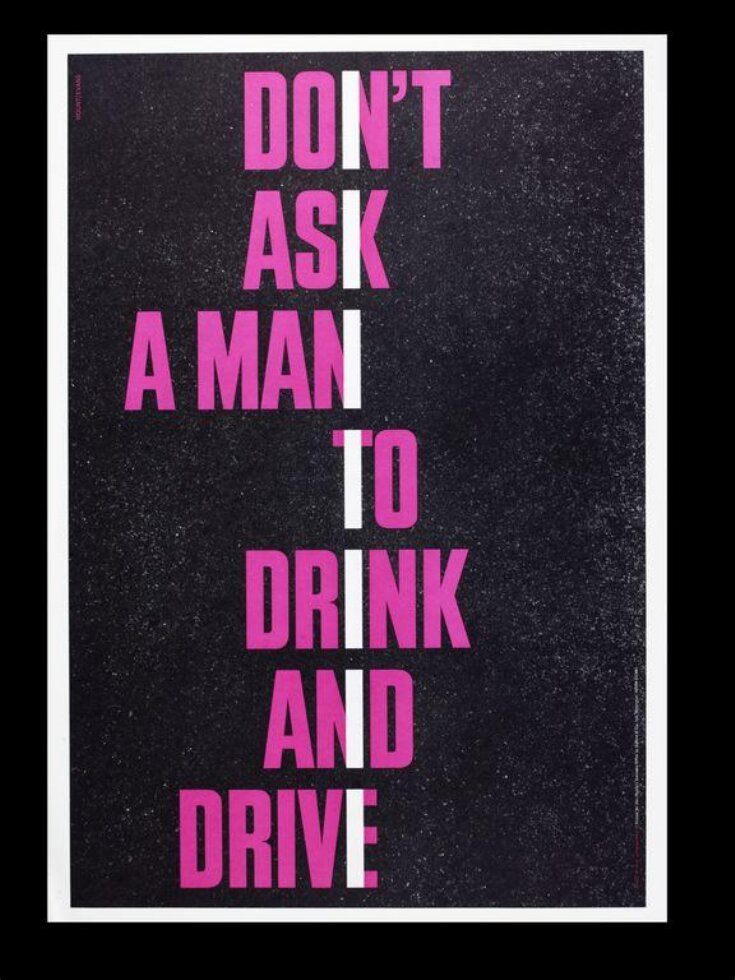 Don't Ask A Man To Drink And Drive image