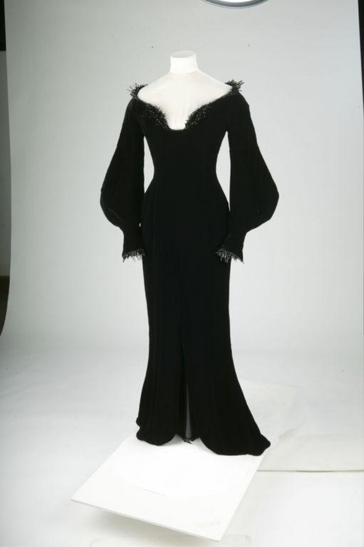Black Sparkle Evening Gown
