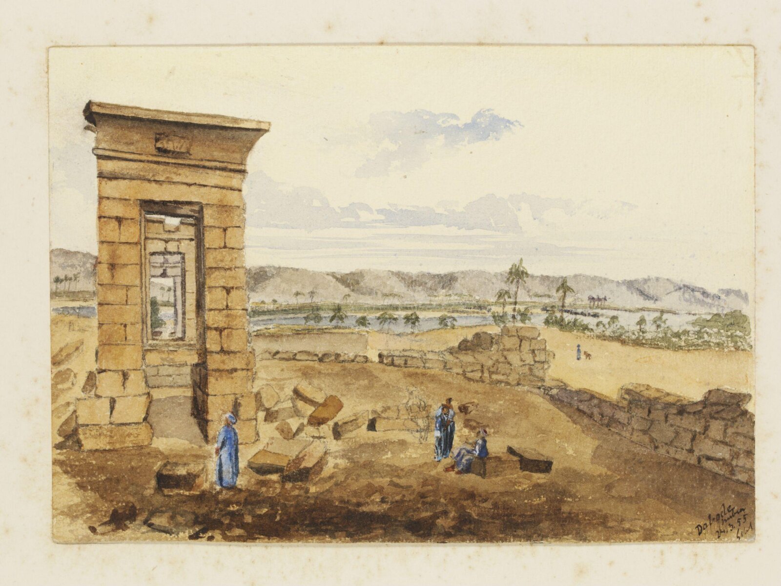 `Dabode  Nubia ', George de Sausmarez, 1855