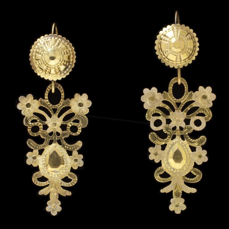 Earrings | unknown | V&A Explore The Collections