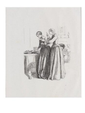 Illustration to 'Locksley Hall'