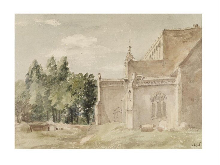 East Bergholt Church: view from the east top image