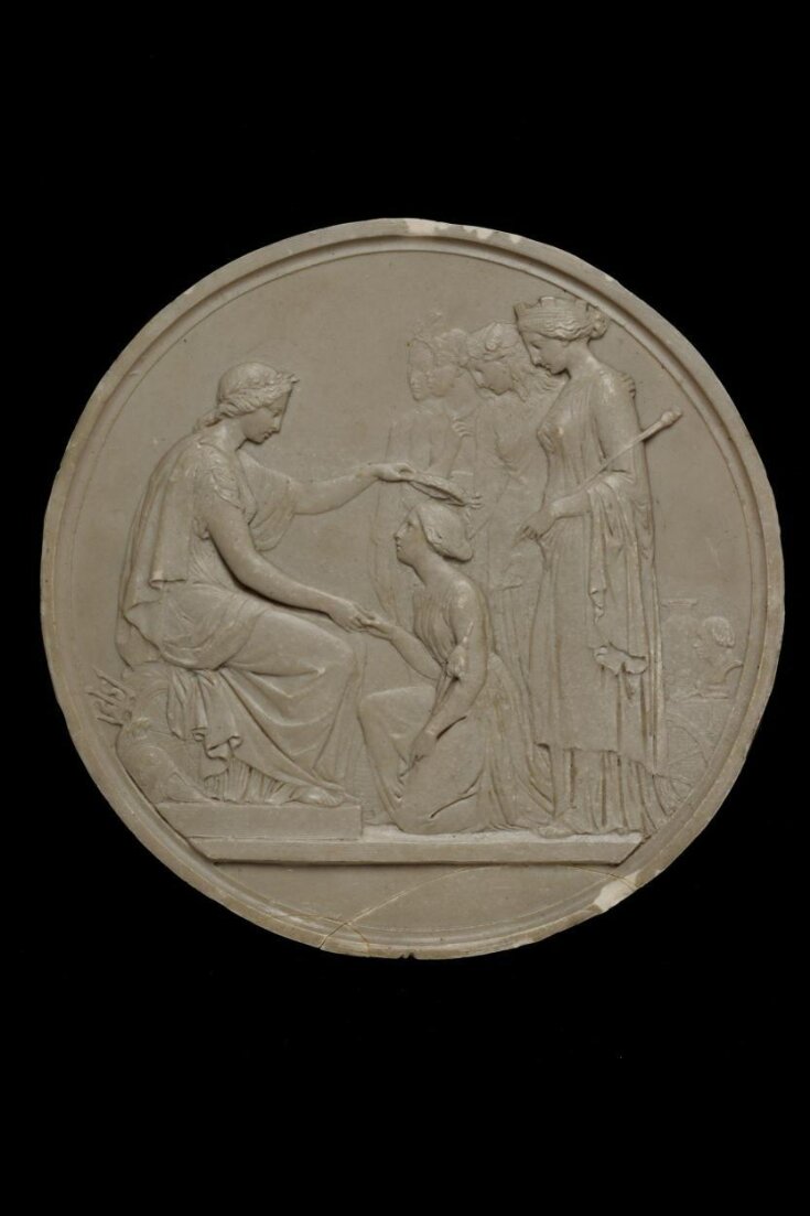 model for reverse for the 1851 Exhibition Prize Medal top image