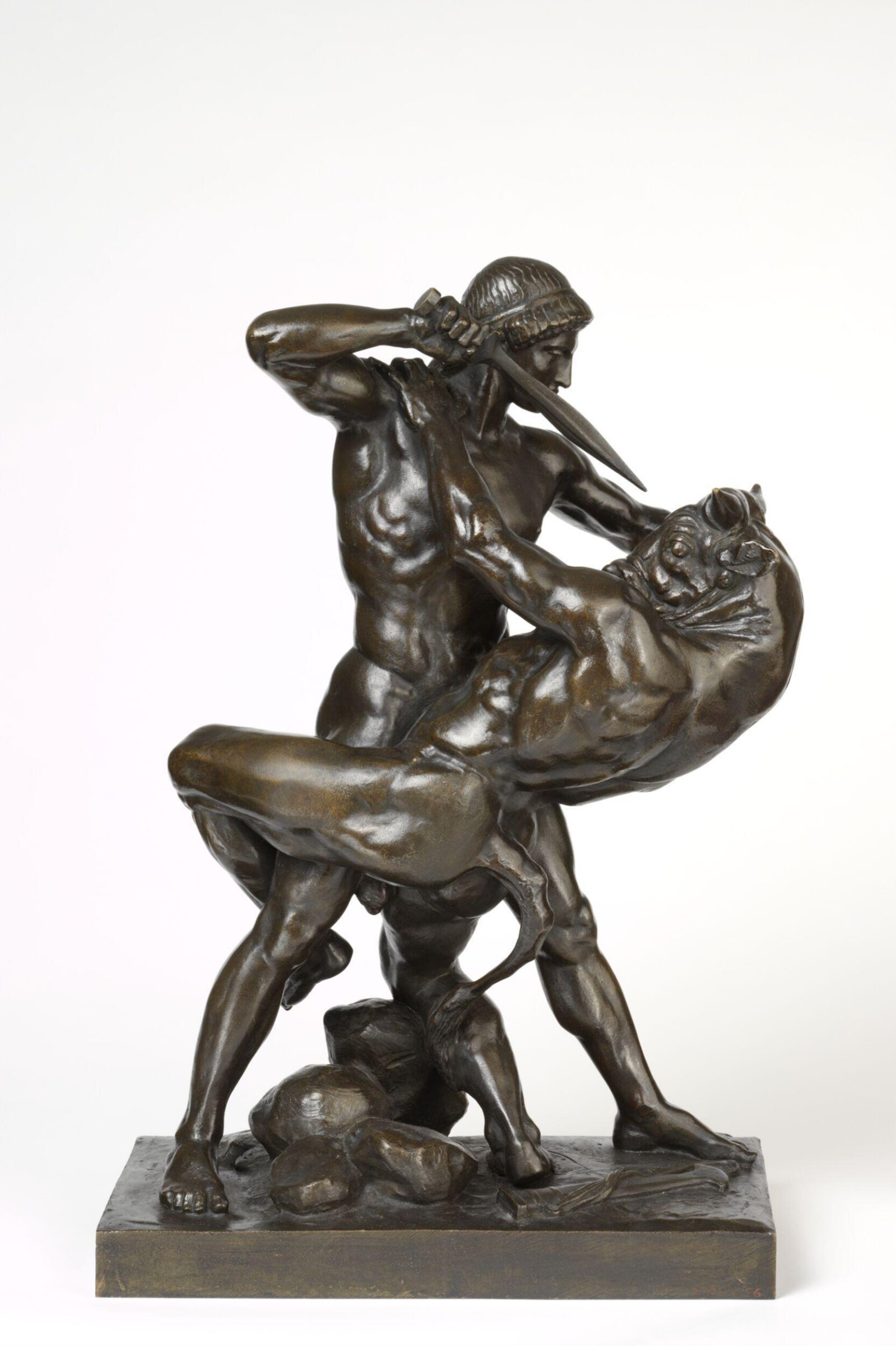 Theseus and the Minotaur, Antoine-Louis Barye, 1843