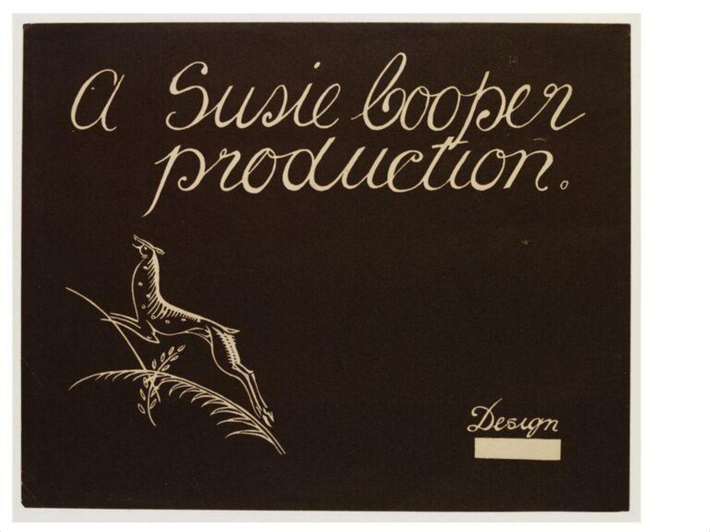 Unknown, Print