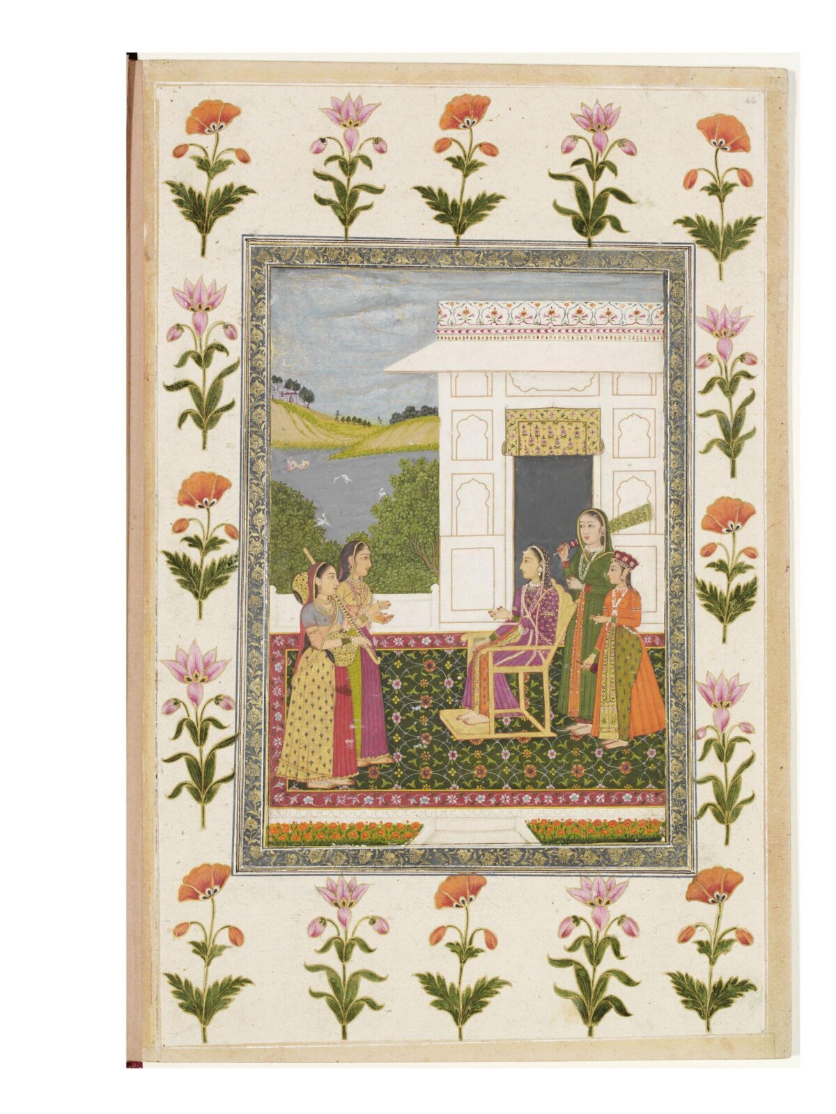 Painting, first half 18th century