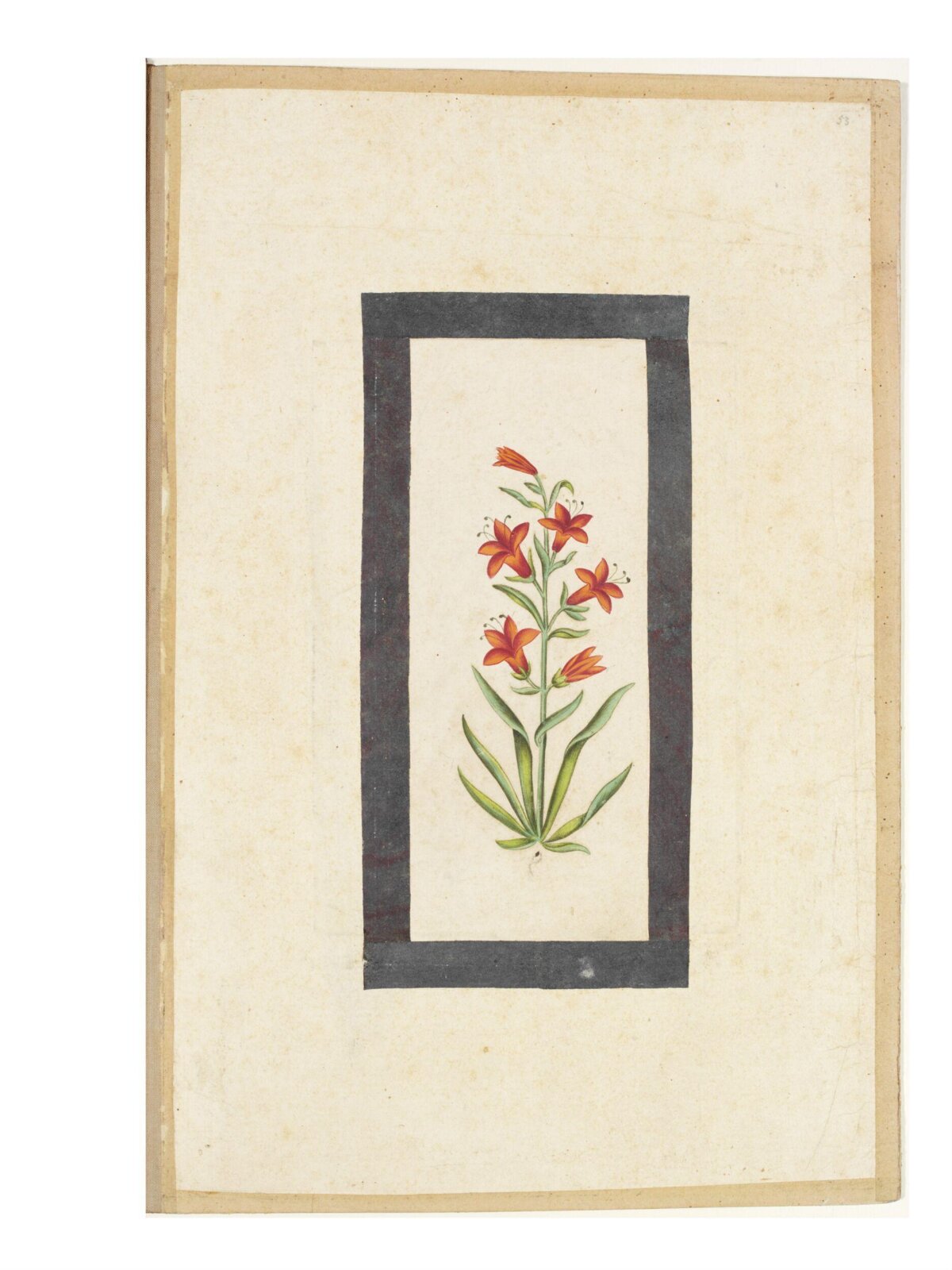 Painting, first half 18th century