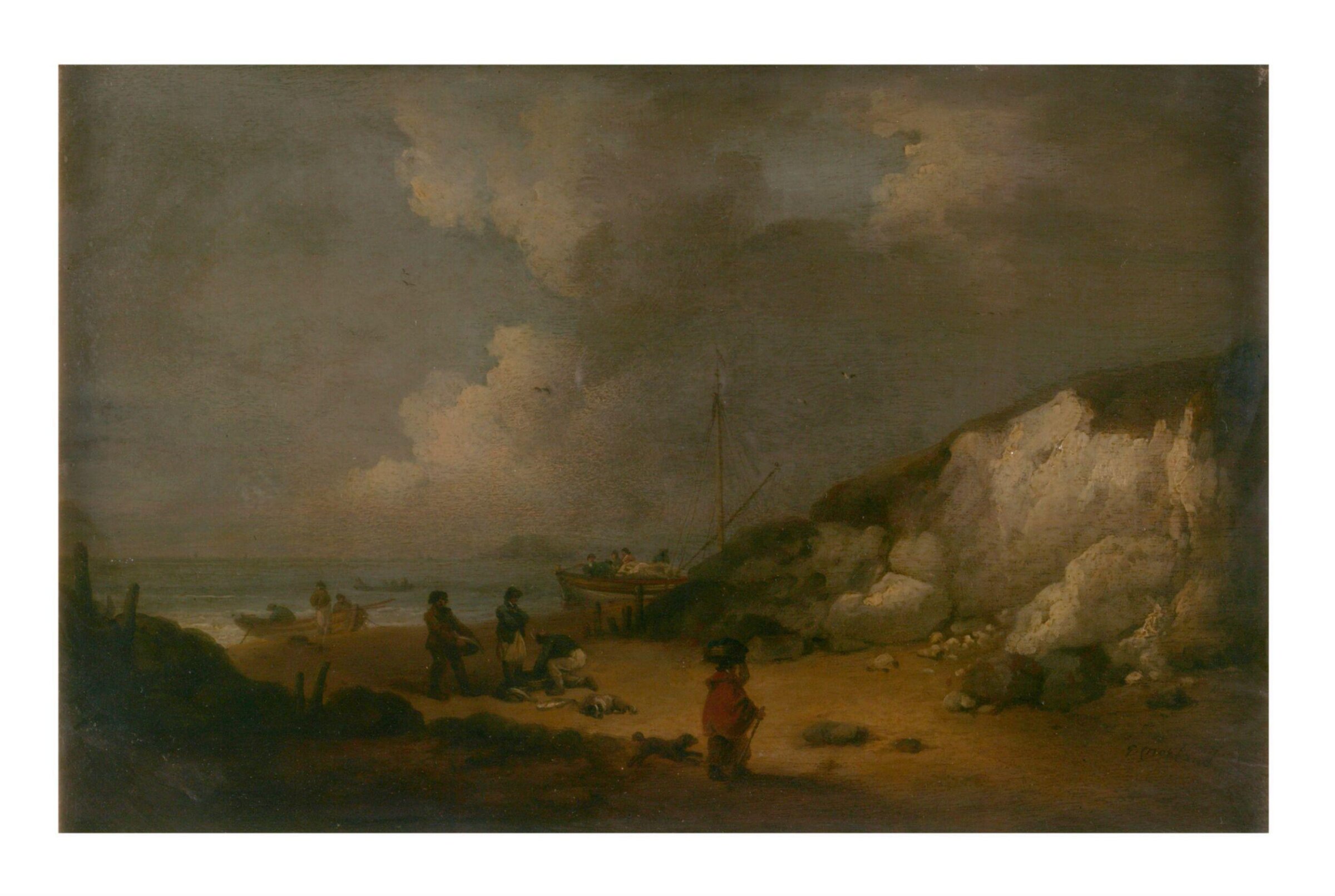 Coast Scene, George Morland, 1792