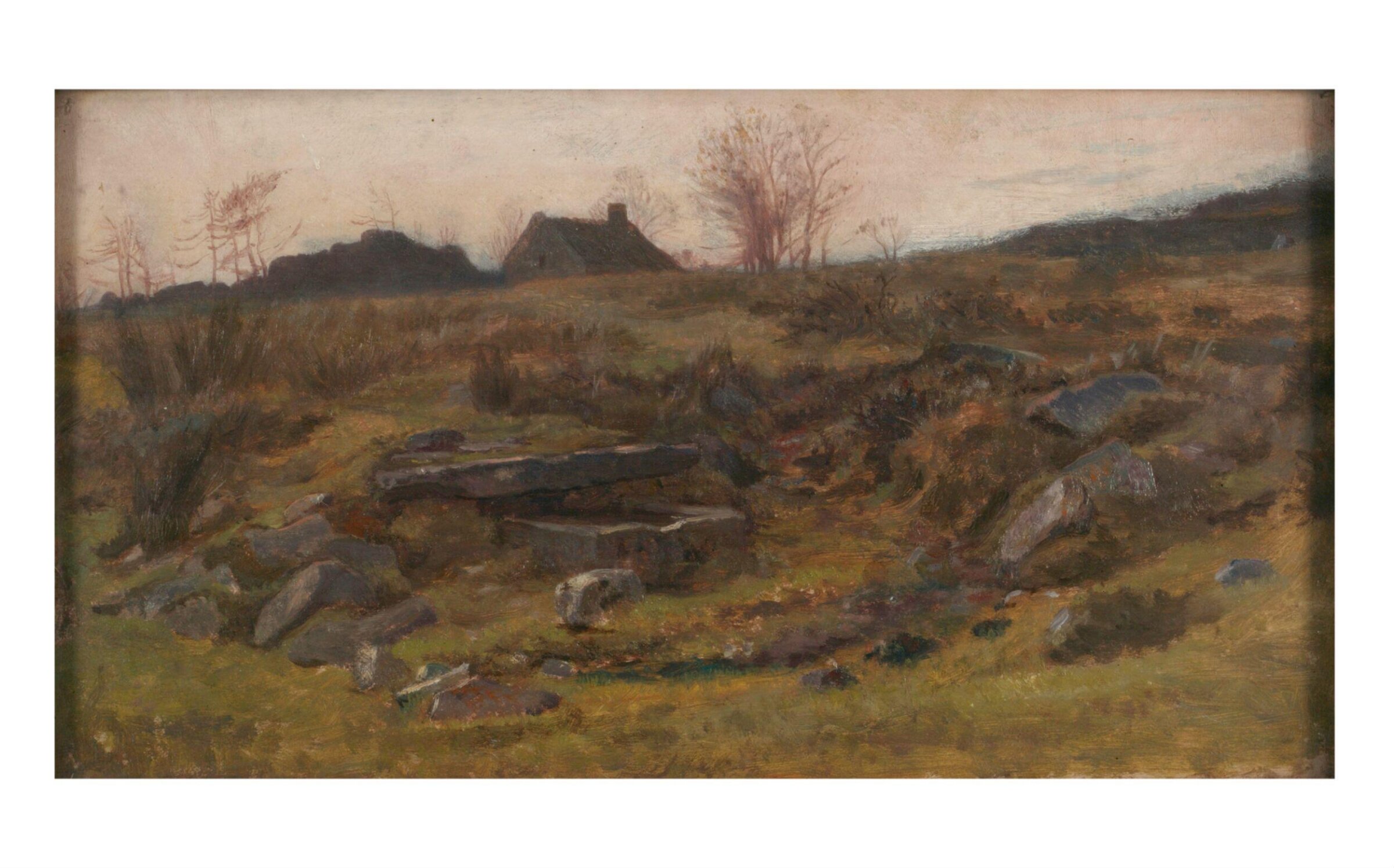At Wetley Rocks, Staffordshire, George Heming Mason, ca.1865