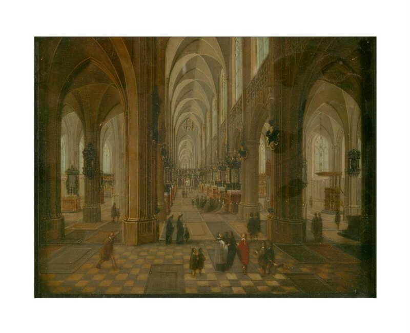 Interior of Antwerp Cathedral