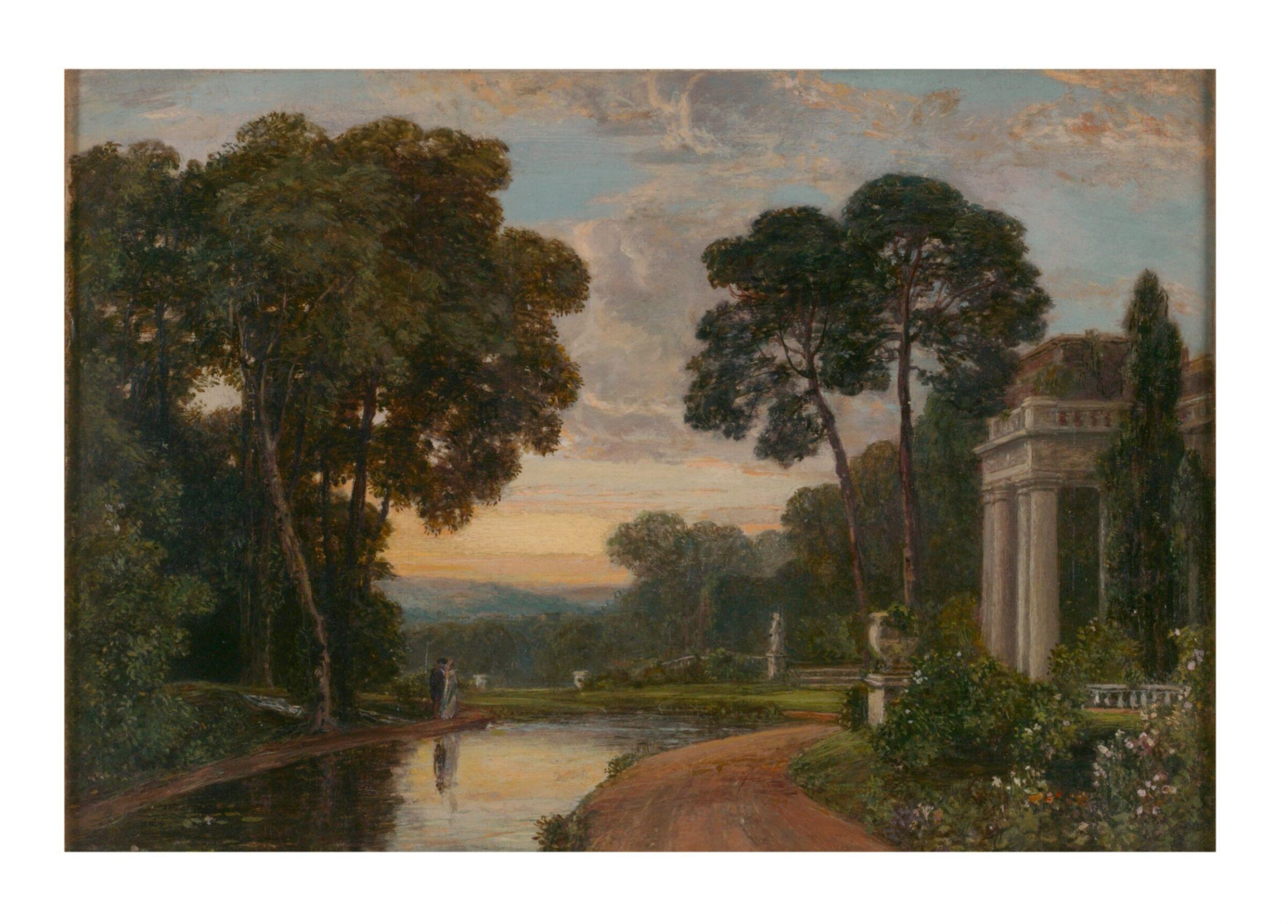Landscape Composition, Francis Oliver Finch, 19th century