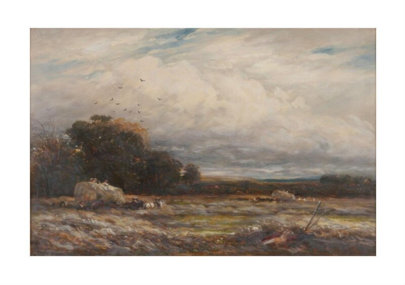 A Hayfield in Surrey