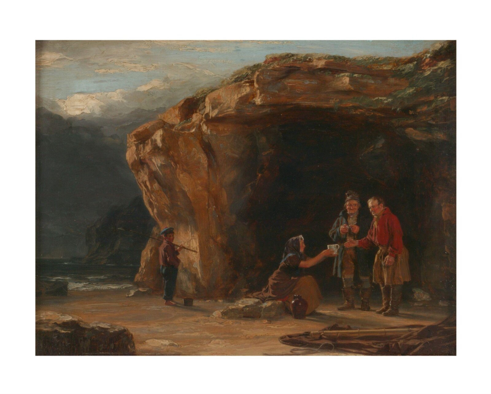 Scotch Fishermen, Thomas Sword Good, ca. 1822-ca. 1834