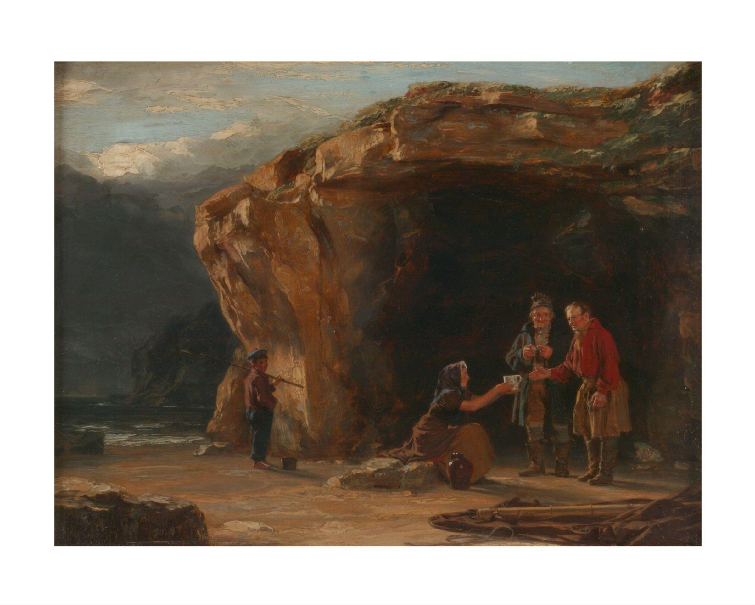 Scotch Fishermen, Thomas Sword Good, ca. 1822-ca. 1834