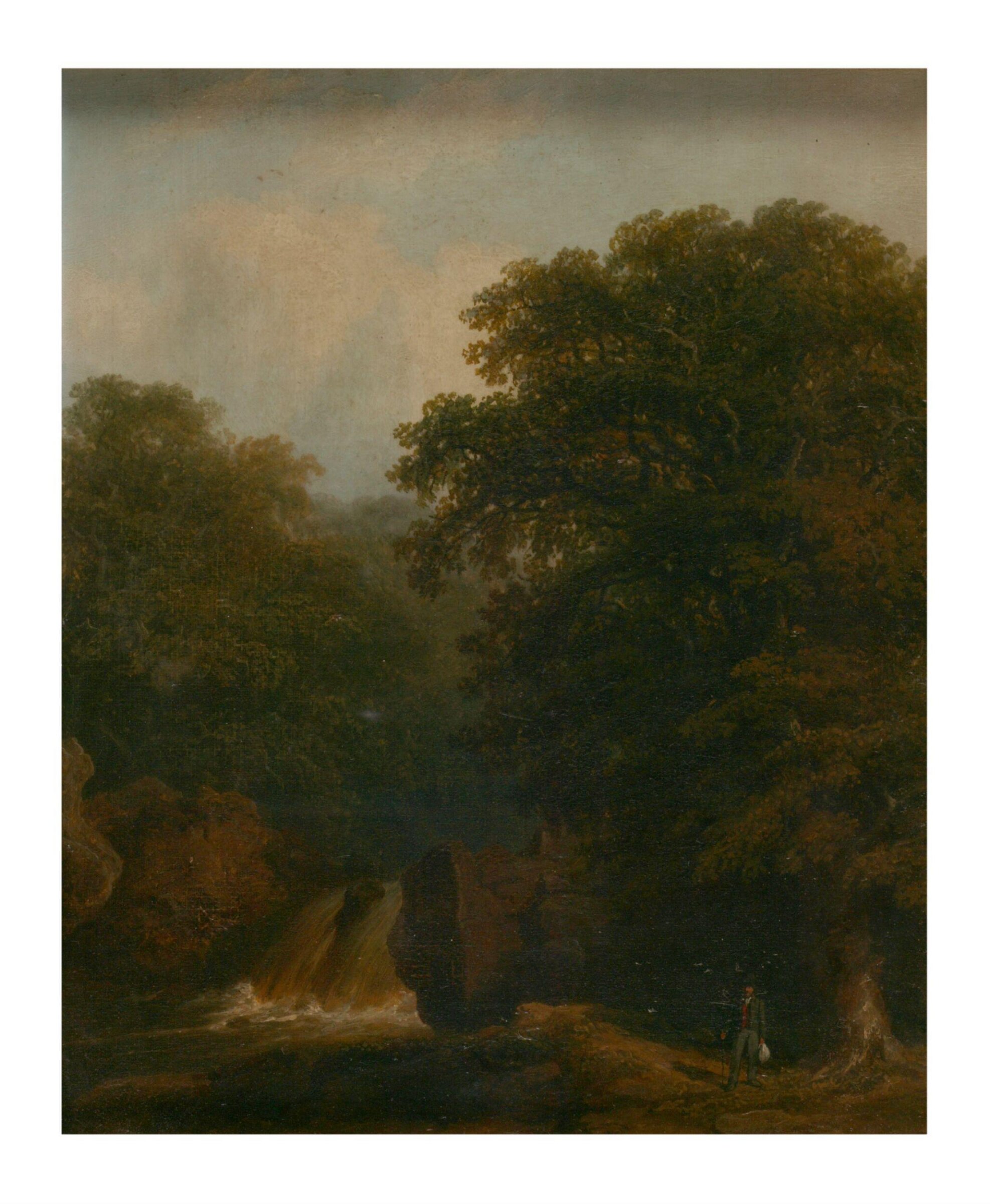 Waterfall, Джеймс Артур О’Коннор, 1838
