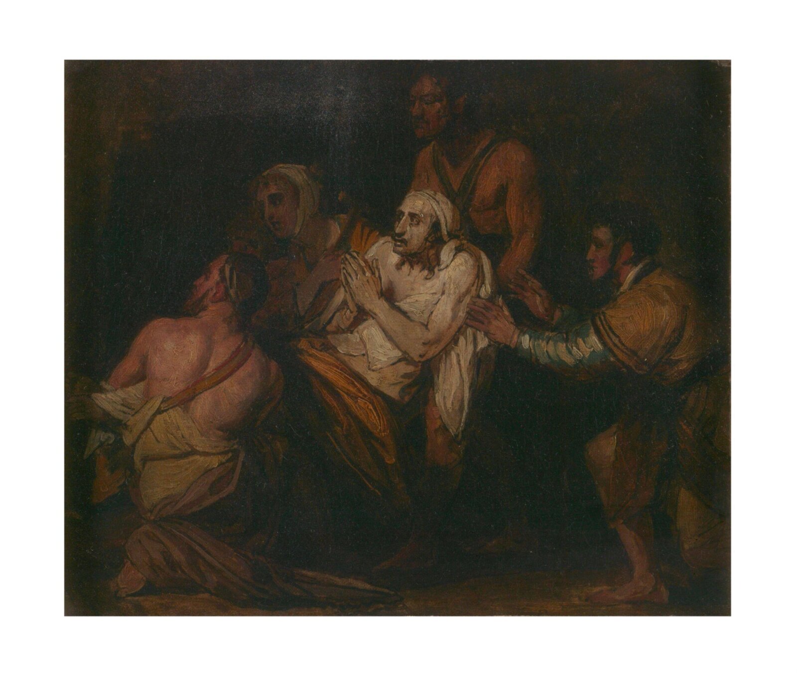 Christ Healing the Sick (a sketch), Benjamin West, late 18th century
