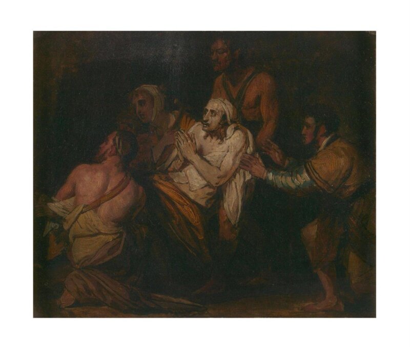 Christ Healing the Sick (a sketch)