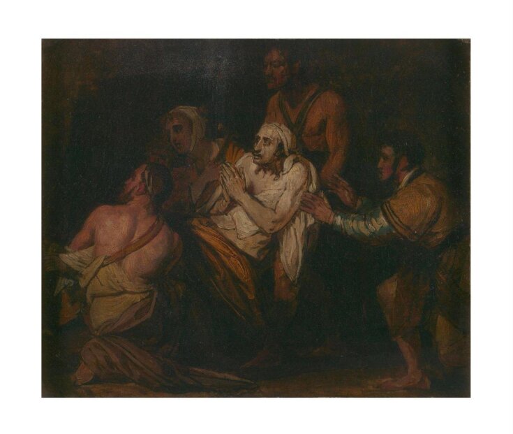 Christ Healing the Sick (a sketch) top image