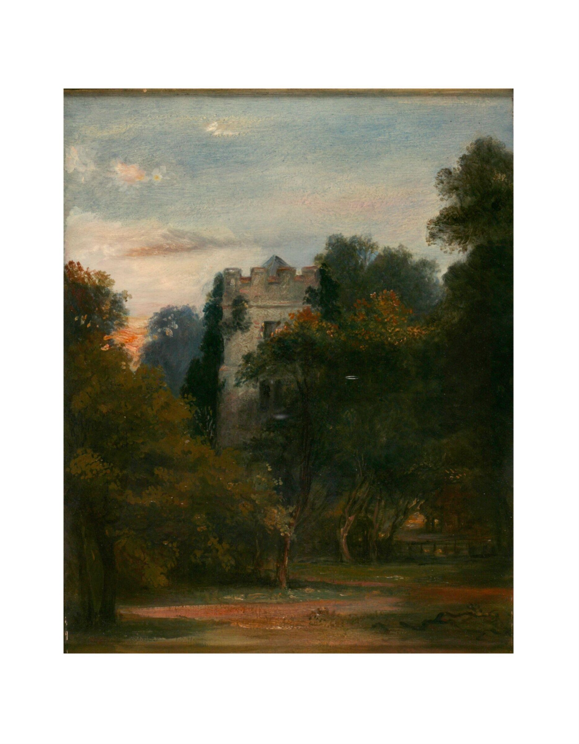 Ockham Church, Surrey, Margaret Sarah Carpenter, ca. mid 19th century