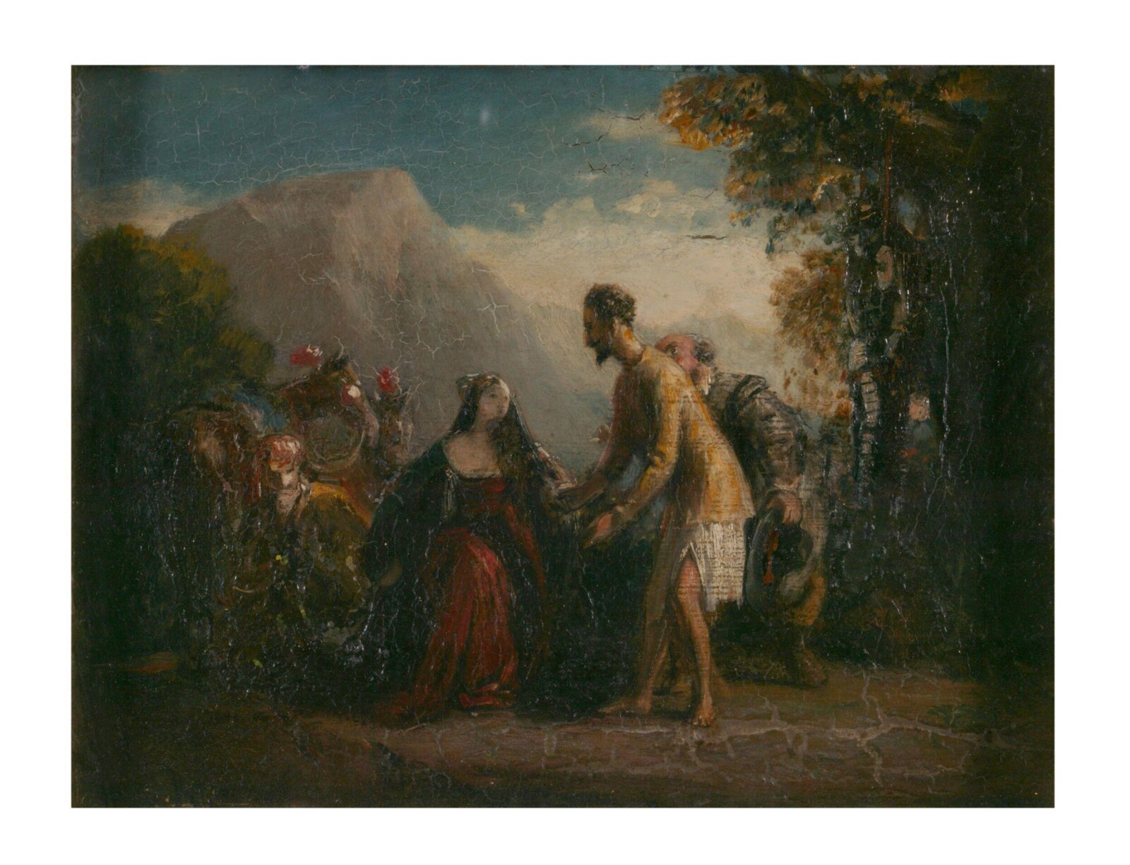 Don Quixote and Dorothea, Charles Robert Leslie, ca. 1825