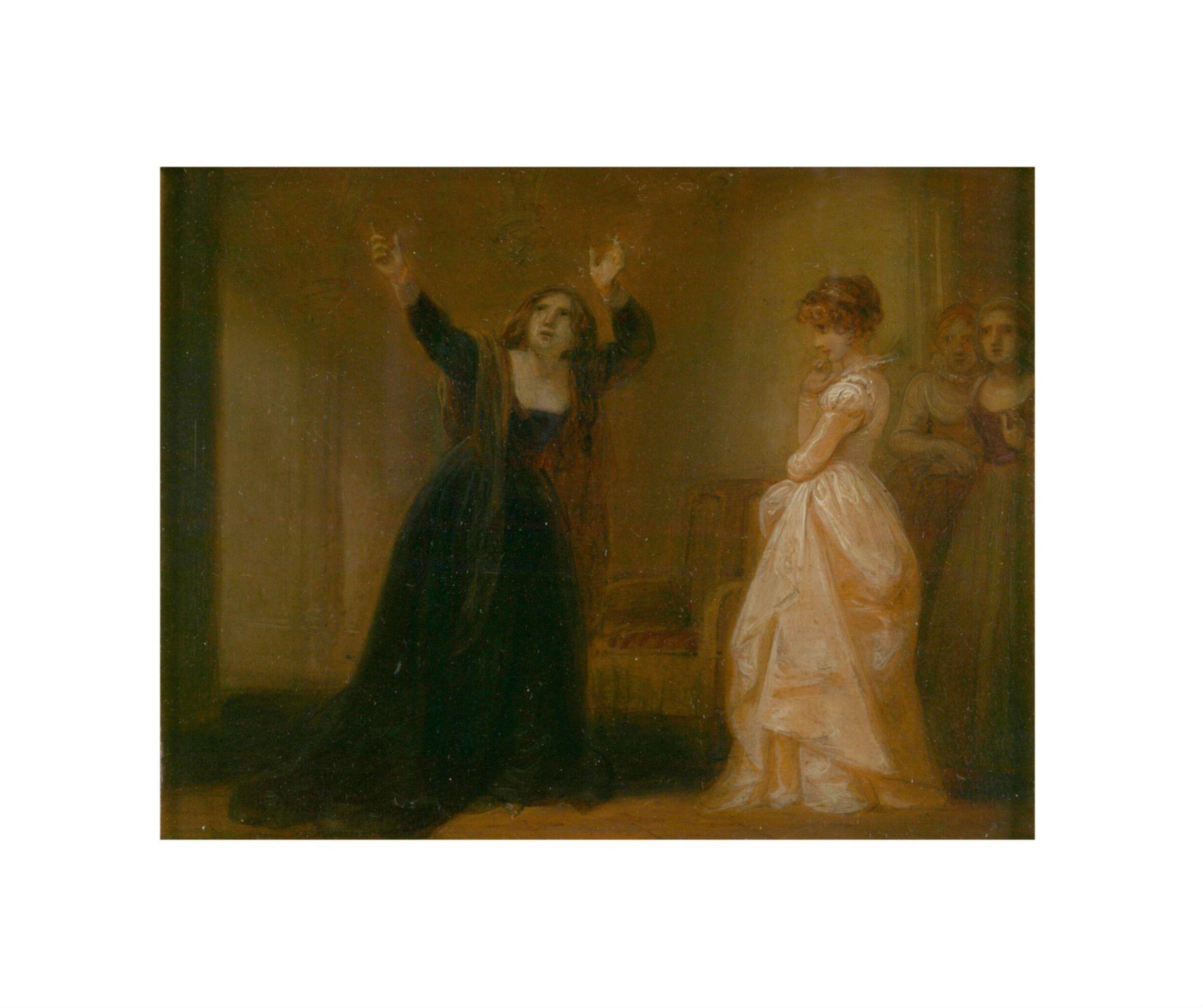 Illustration from Beaumont and Fletcher, 'The Humorous Lieutenant', Robert Smirke, mid 18th century-mid 19th century