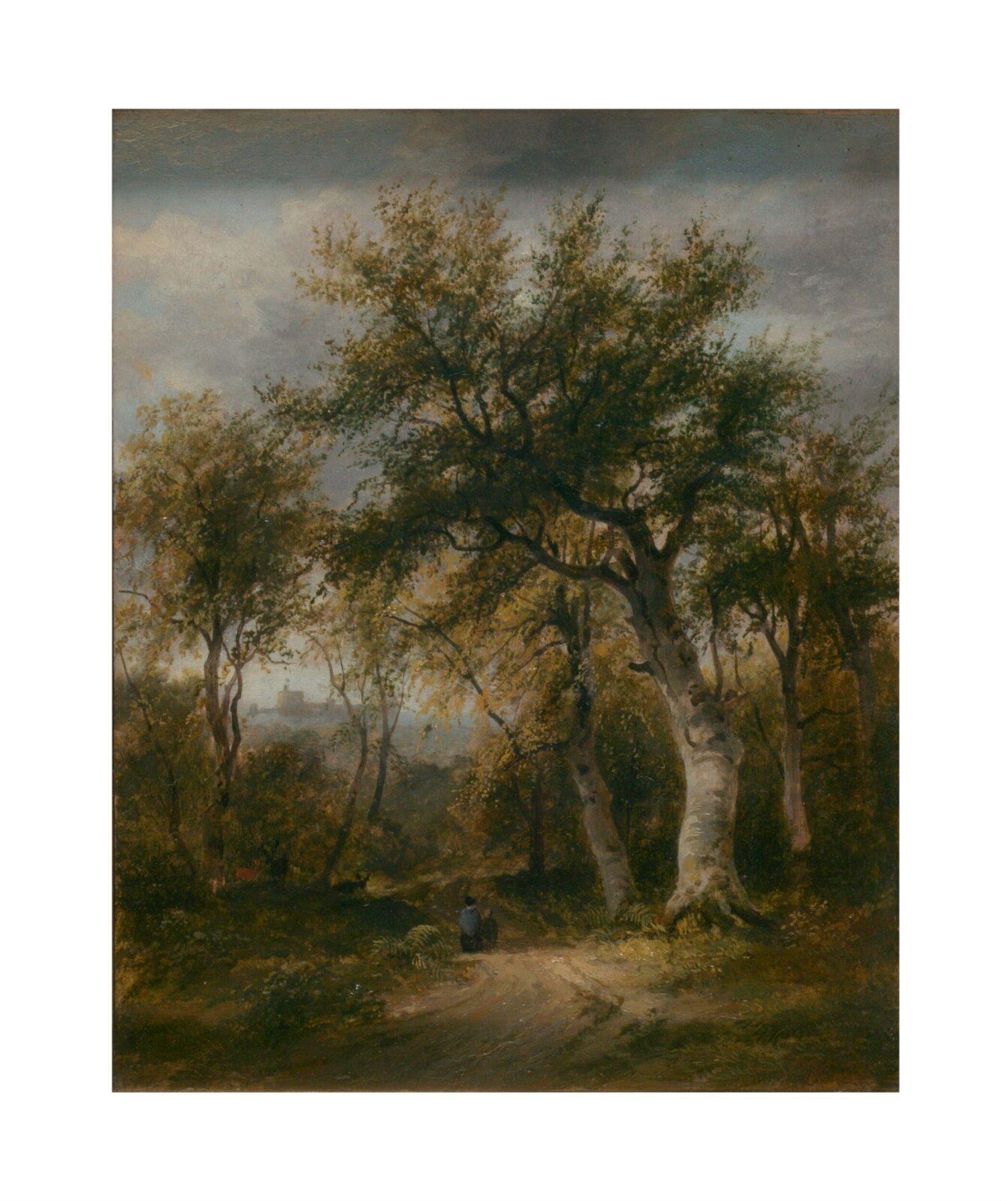 Distant View of Windsor, James Stark, ca. 1841