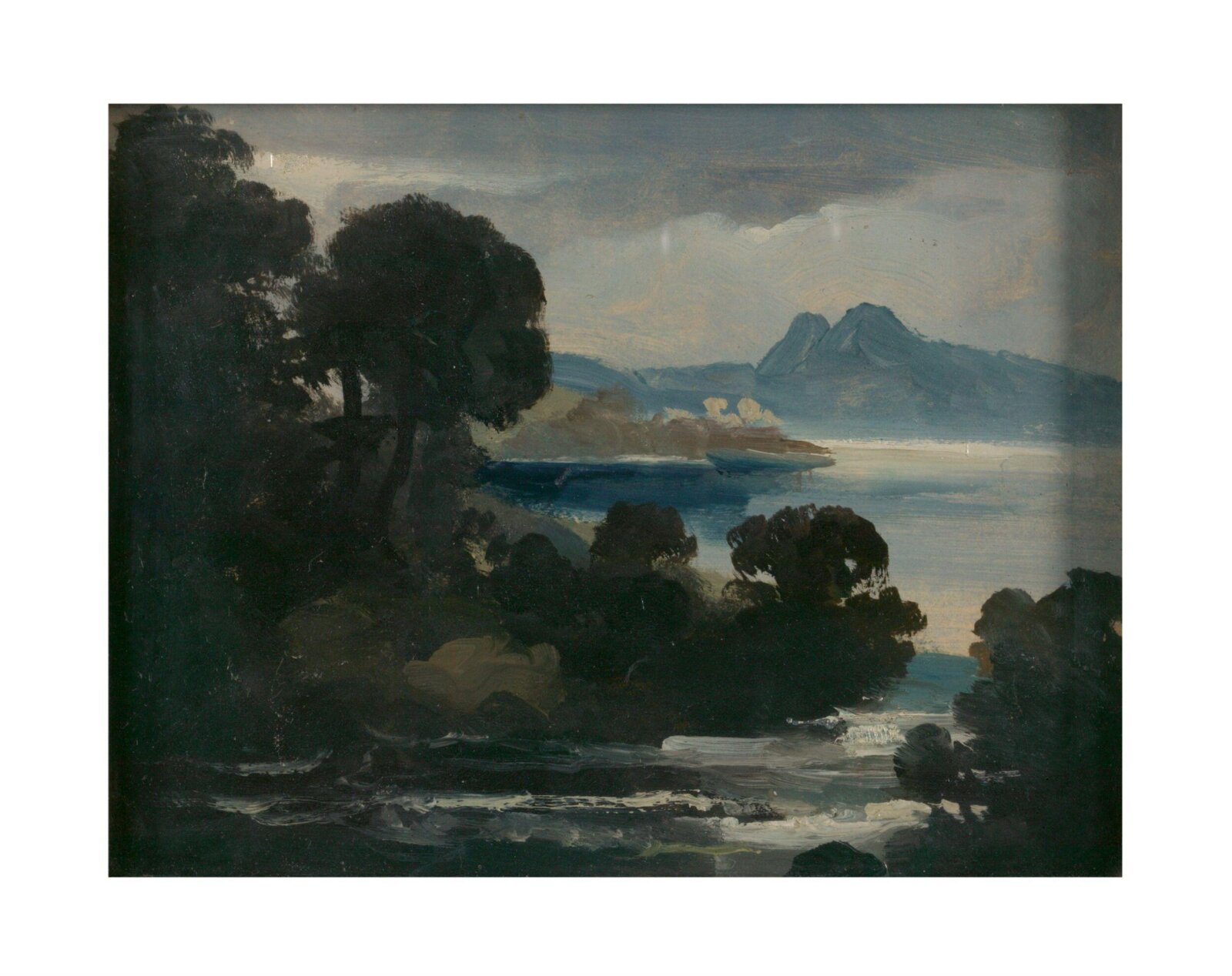 Landscape with River, Lake and Mountains, John Thomson, first quarter 19th century