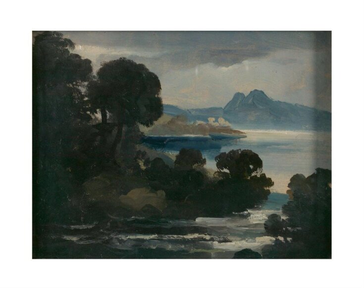 Landscape with River, Lake and Mountains top image