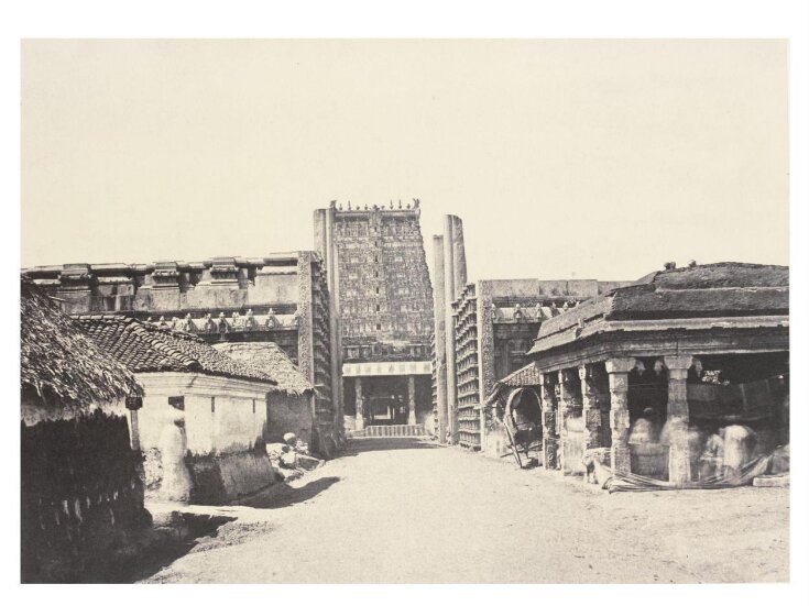 The Raya Gopuram from E. top image