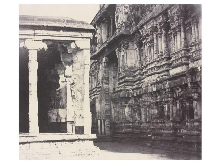 The inner Facade of the gateway of the East Gopuram top image