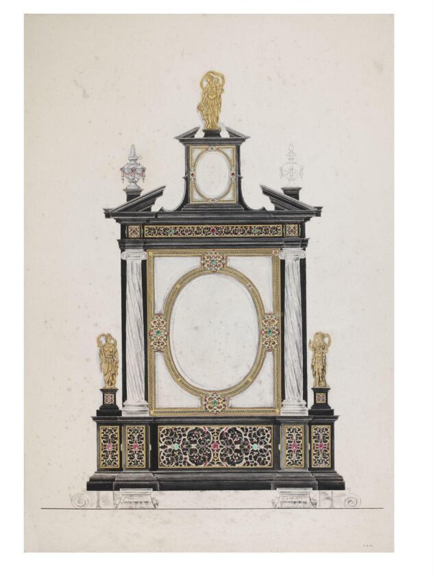 Original designs for modern goldsmith's work, chiefly in the style of the Renaissance