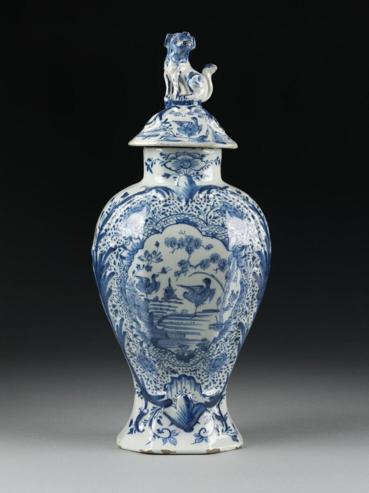 Vase and Cover top image