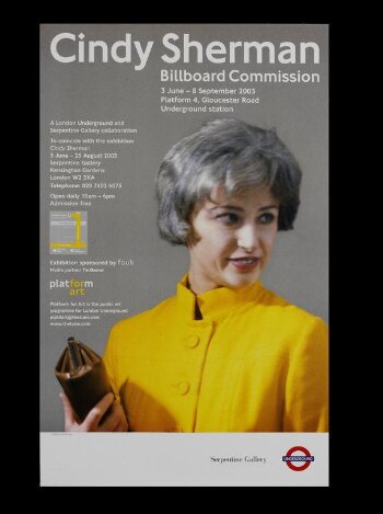 Cindy Sherman Billboard Commission