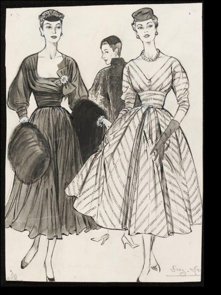 Fashion Drawing | Susan Small | Fromenti, Marcel | V&A Explore The ...