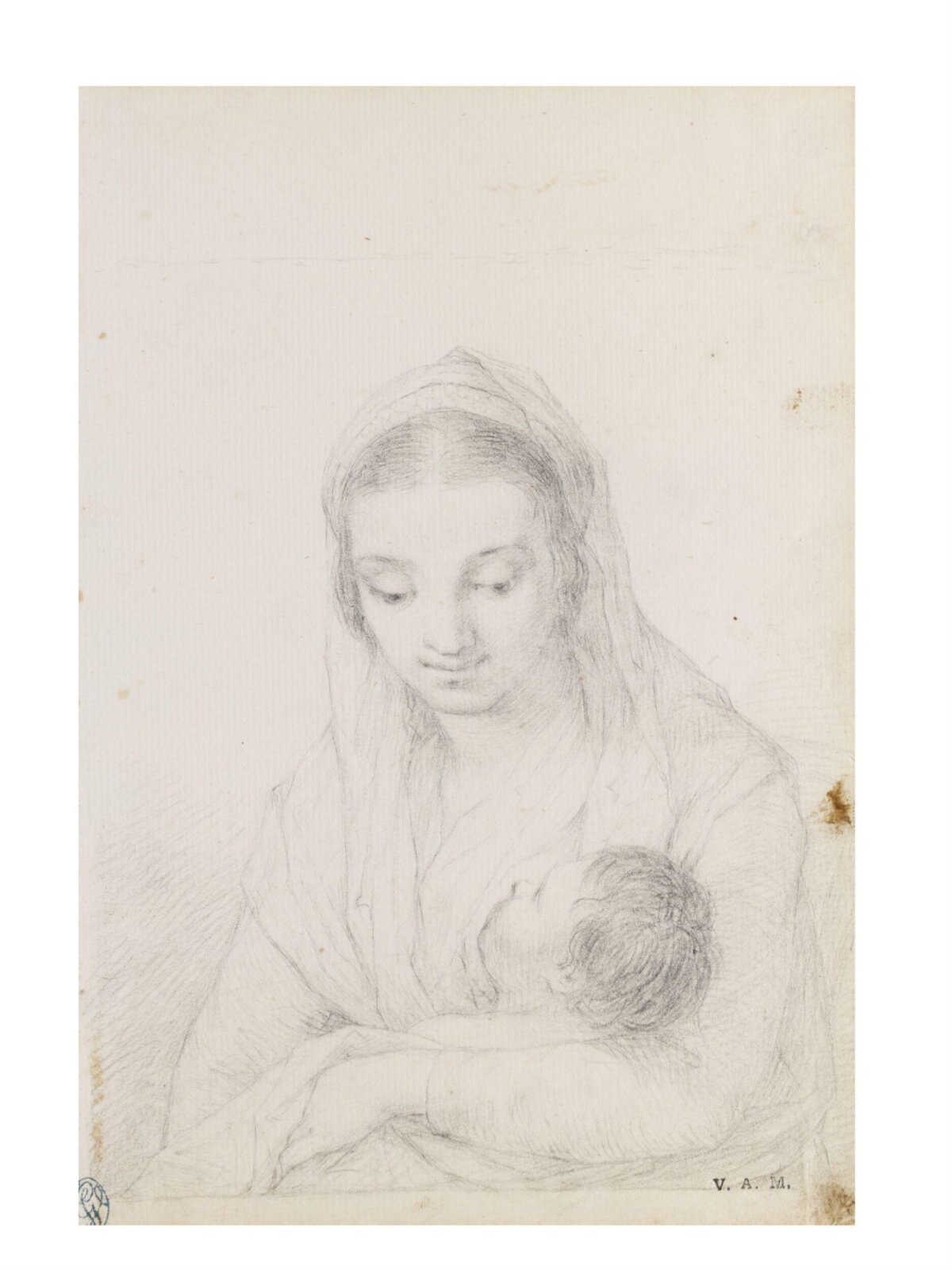 Drawing, Angelica Kauffman, 1762-1766