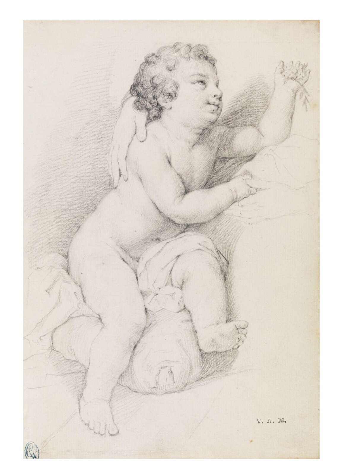 Drawing, Angelica Kauffman, 1762-1766