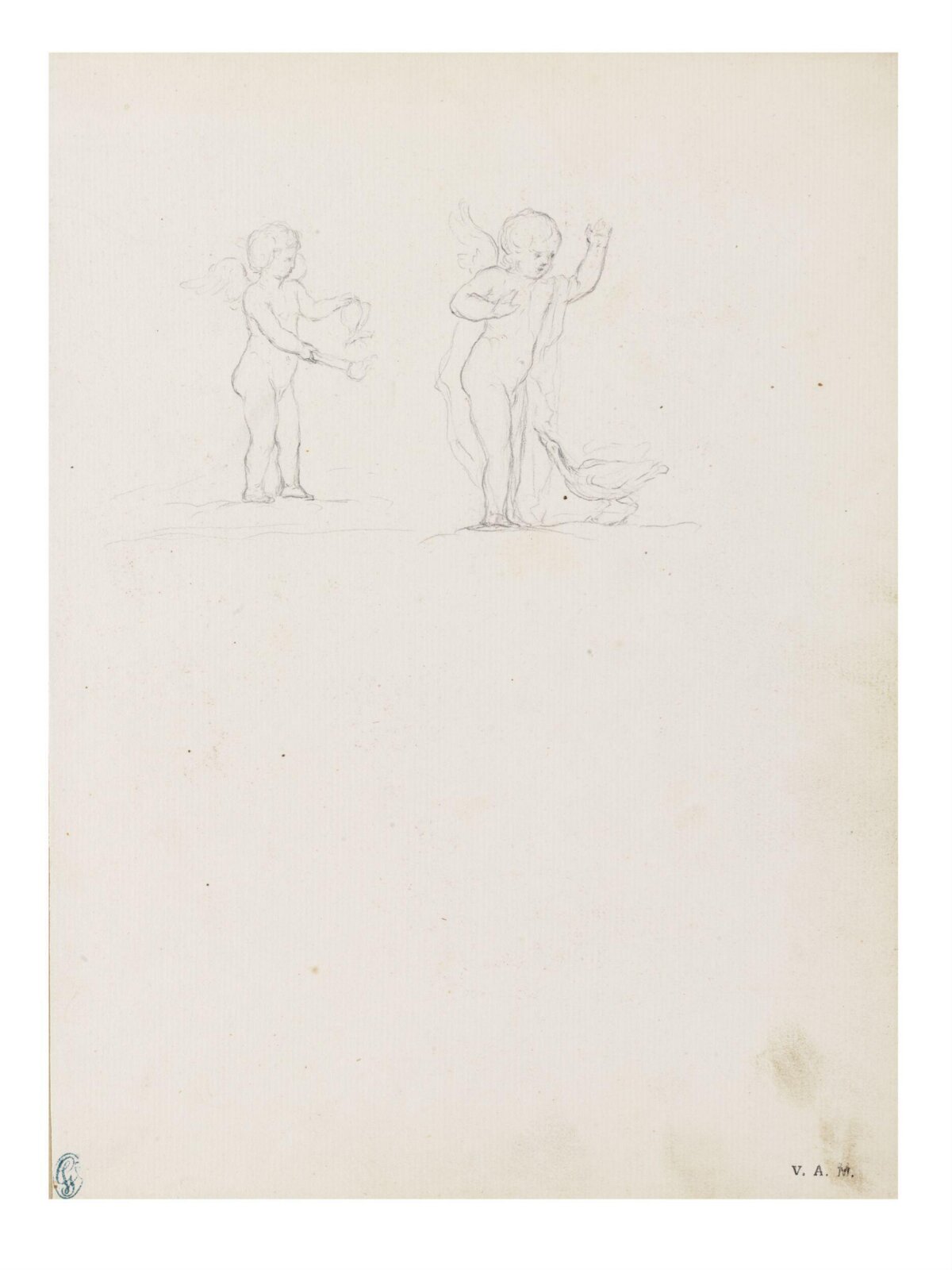 Drawing, Angelica Kauffman, 1762-1766