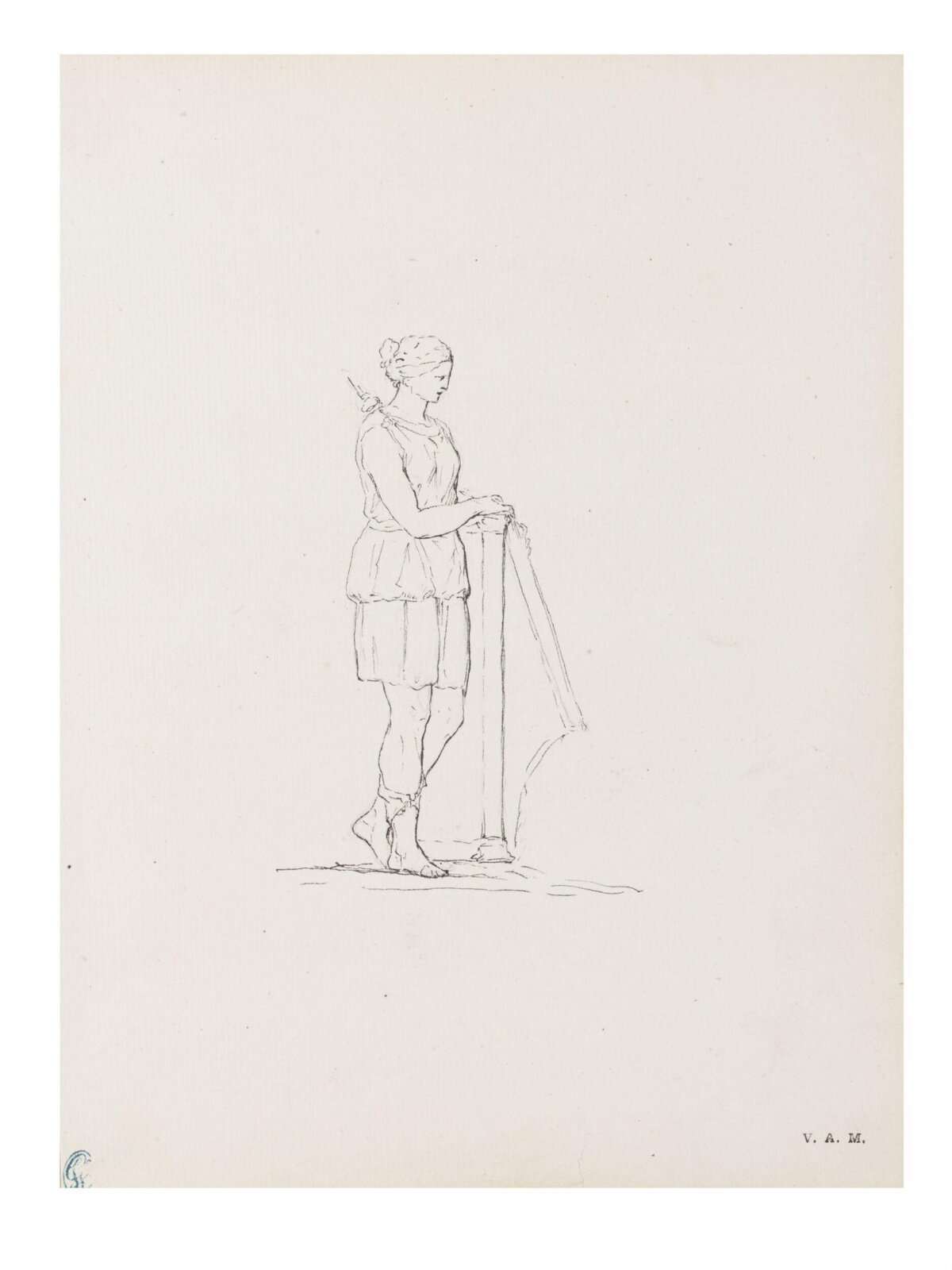 Drawing, Angelica Kauffman, 1762-1766