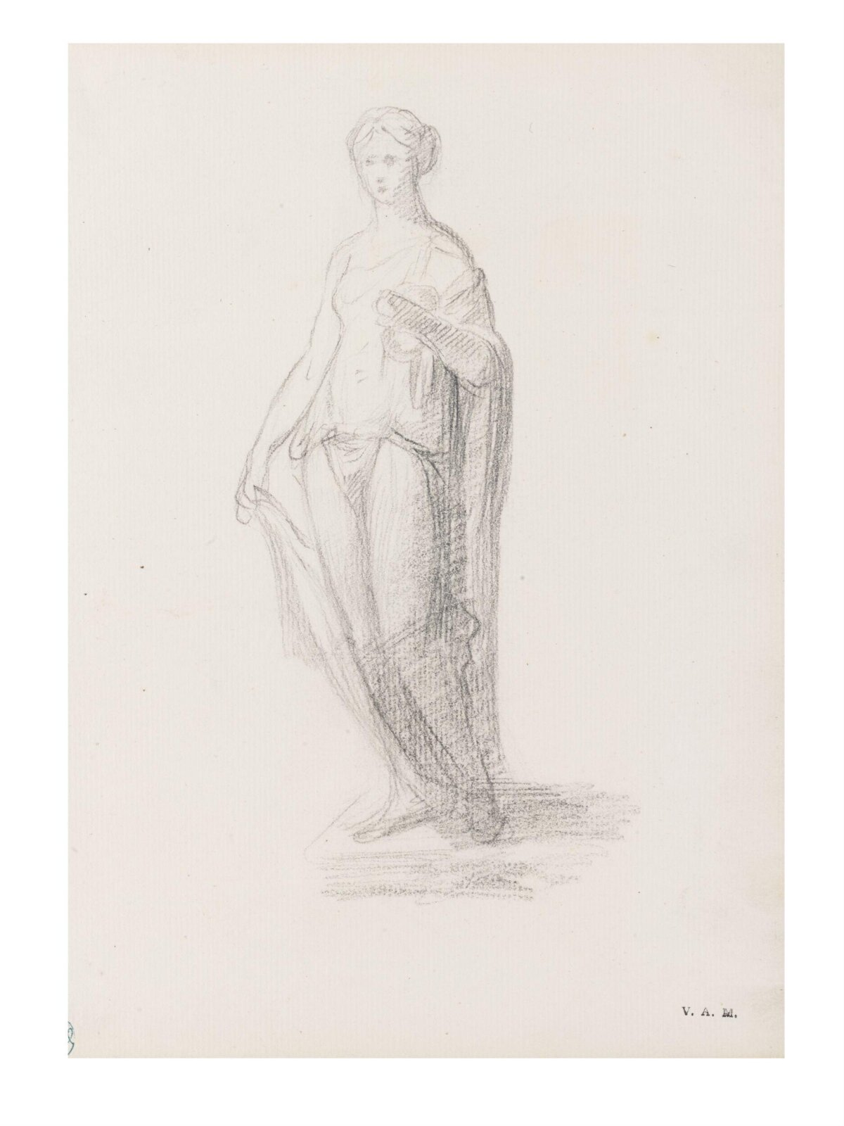 Drawing, Angelica Kauffman, 1762-1766