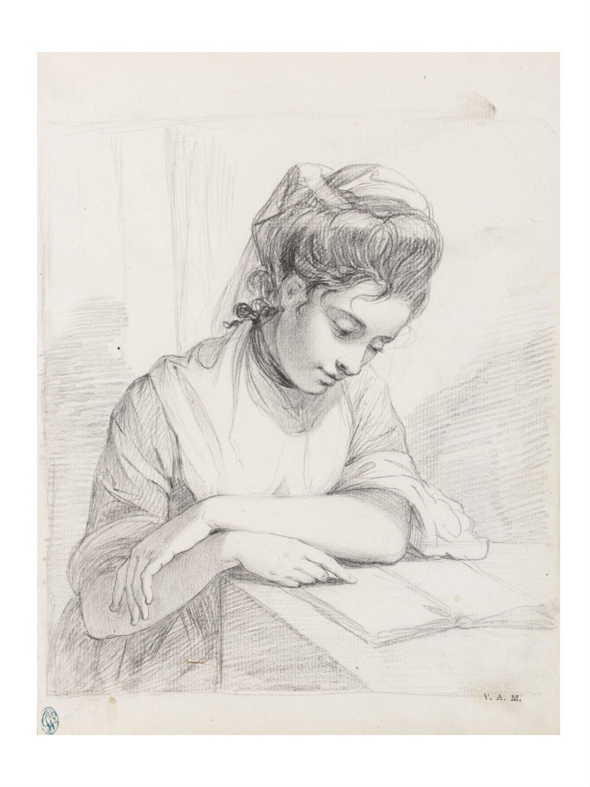 Drawing, Angelica Kauffman, 1762-1766