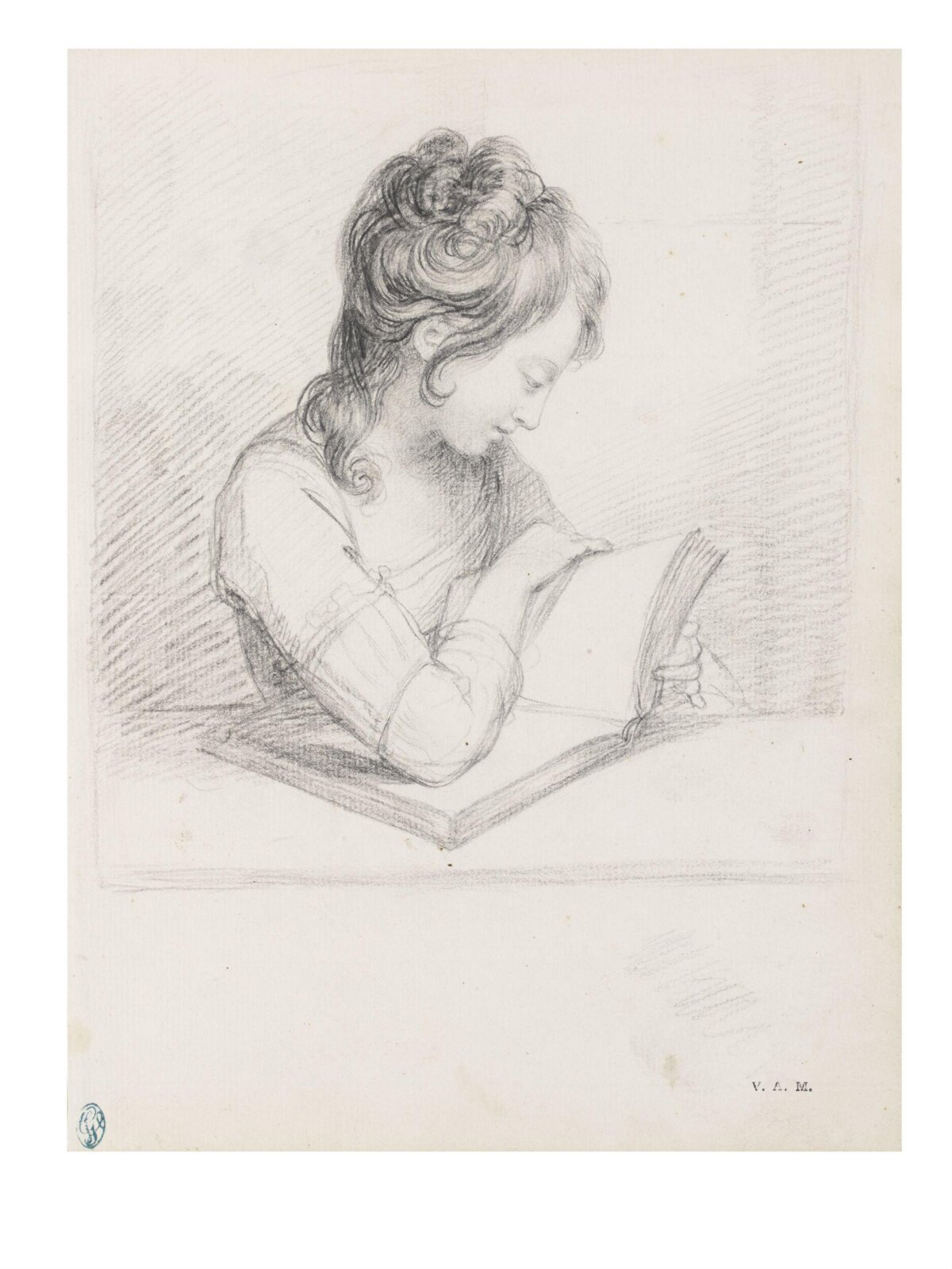 Drawing, Angelica Kauffman, 1762-1766