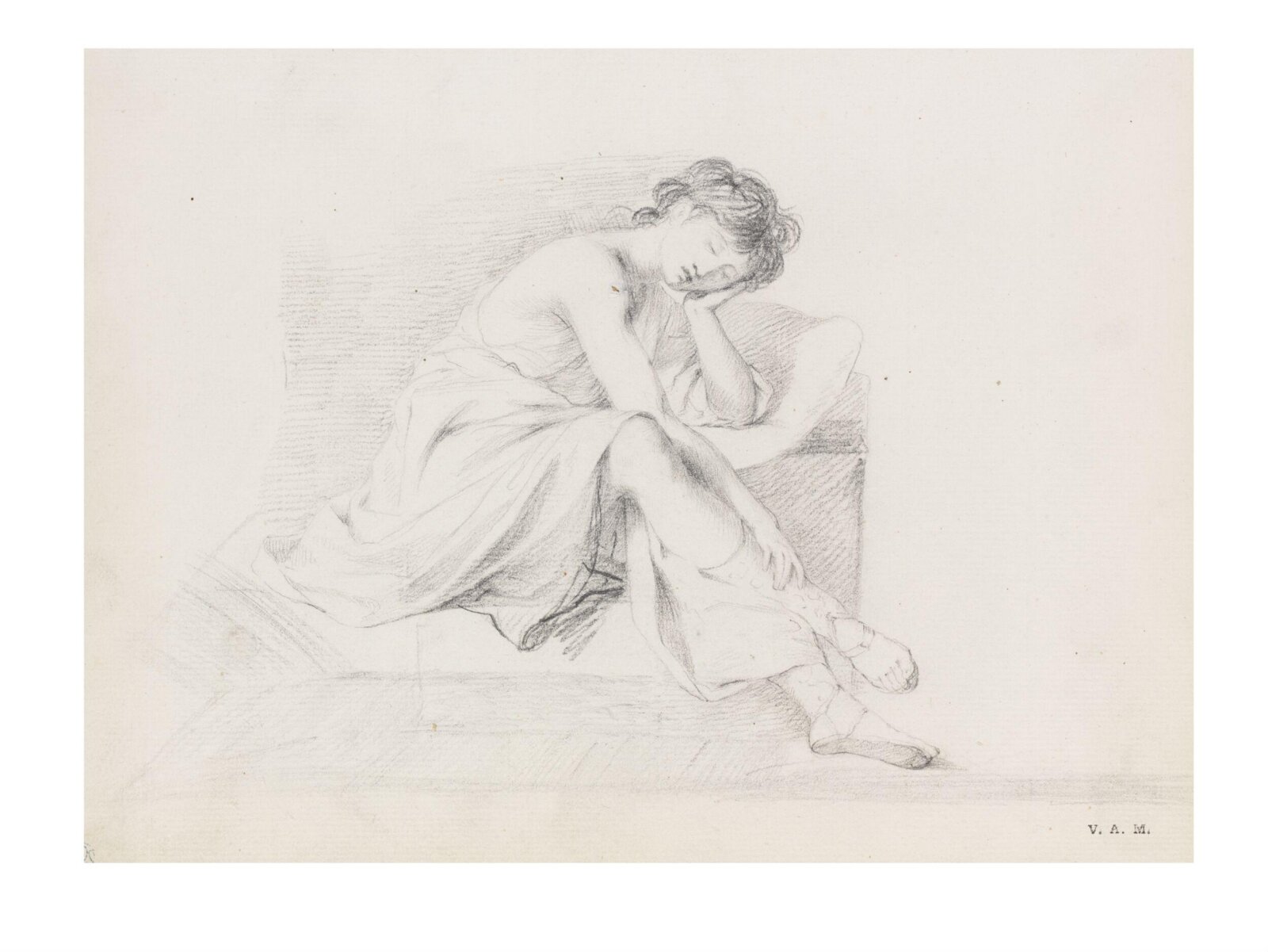Drawing, Angelica Kauffman, 1762-1766