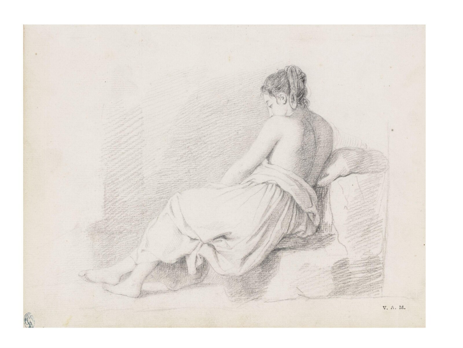 Drawing, Angelica Kauffman, 1762-1766