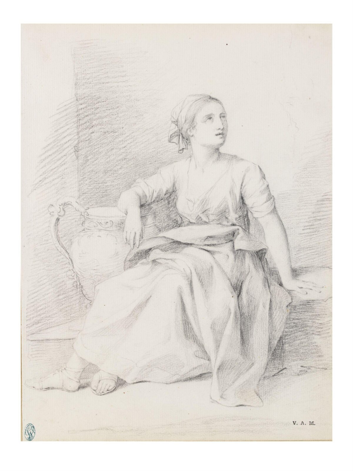 Drawing, Angelica Kauffman, 1762-1766