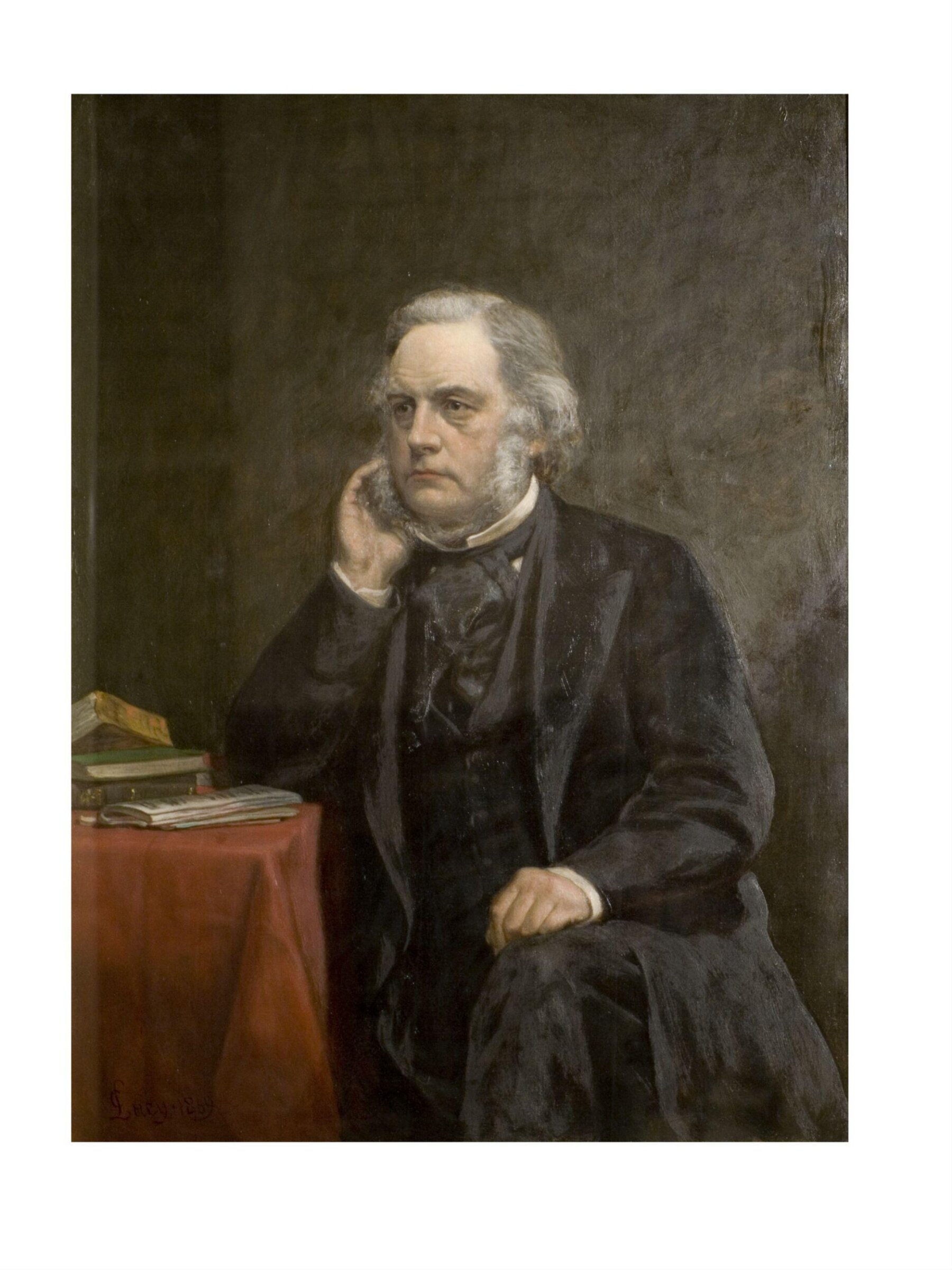 The Right Honourable John Bright, MP (1811-1889), Charles Lucy, 1869
