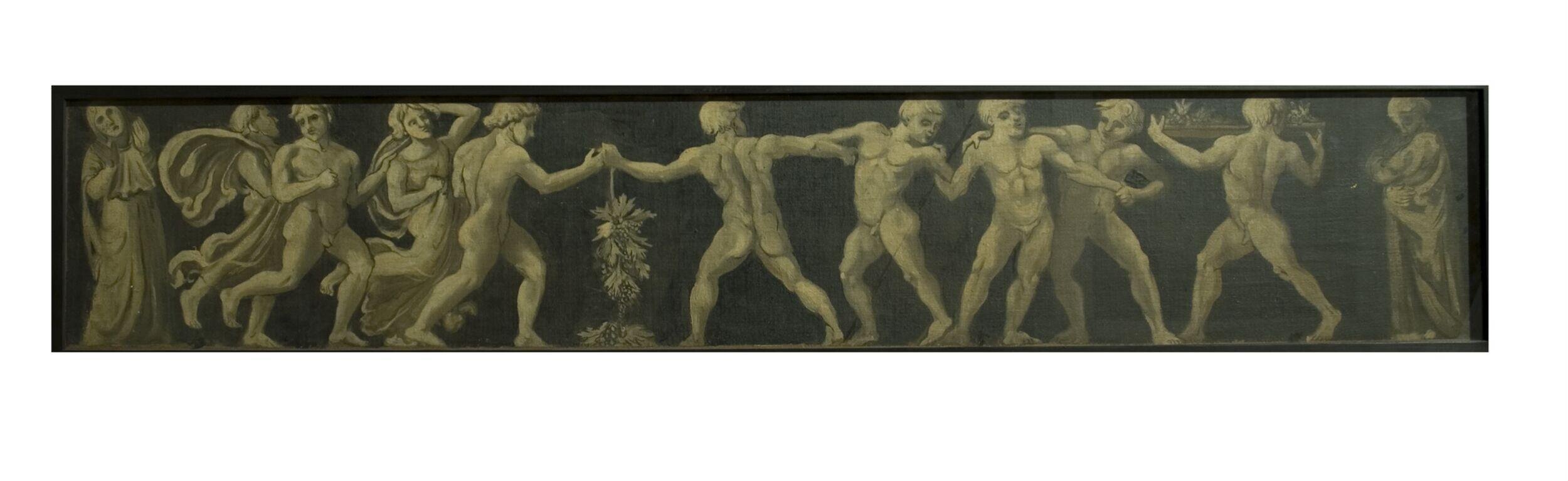 Frieze with Dancing Figures (decorative panel) by Moody, Francis Wollaston