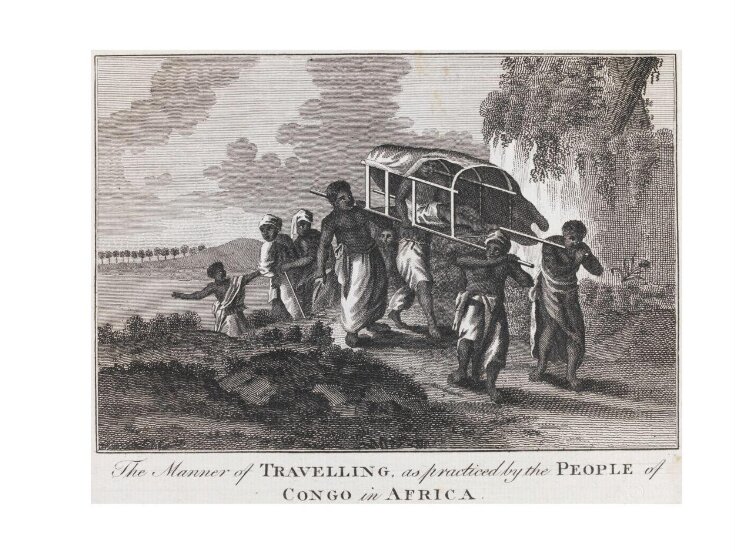 The Manner of Travelling as practiced by the people of Congo in Africa top image