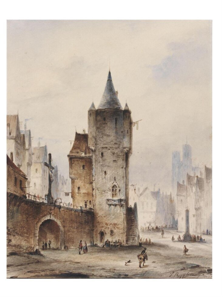 View of an Imaginary Town Ruyten, Jan Michiel V&A Explore The