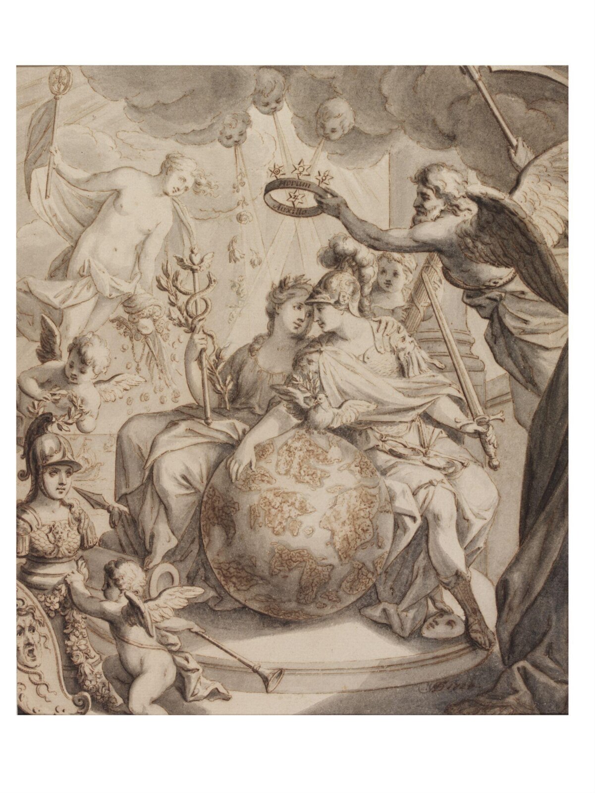Peace and Justice, Arnold van Westerhout, mid 17th century - early 18th century