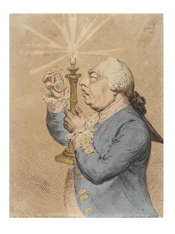 A Connoisseur Examining a Cooper | Gillray, James | V&A